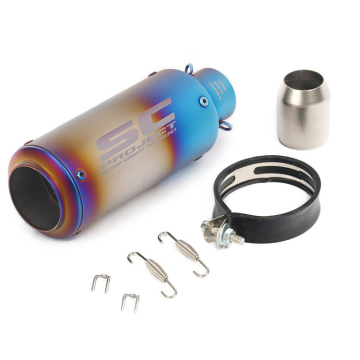 Universal Motorcycle Exhaust Systems: Escape Pipe Db Killer Silencer 51mm 60mm Fitted for Fz6, CBR125, TRK502, CB190R