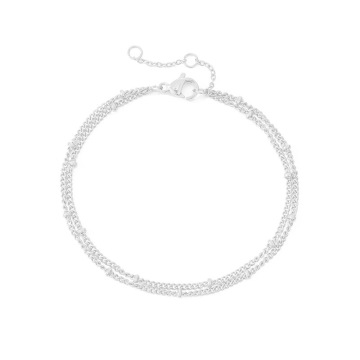 Stainless Steel Titanium Steel Bead Bracelet - Fade-Proof Wholesale Jewelry for Men and Women