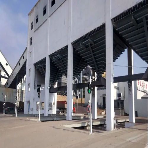 Environmentally friendly loading system steel plate silo