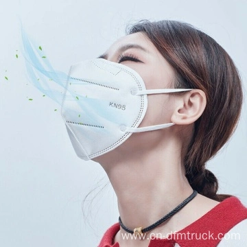 Buy Wholesale China Disposable 5ply Kn95 Face Mask Shield Facemask