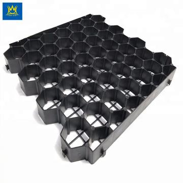 Black Geo Cells Grid Mat for Permeable Paving in Driveways and Parking Areas