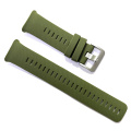 Custom made 2 toned color Silicone watch strap