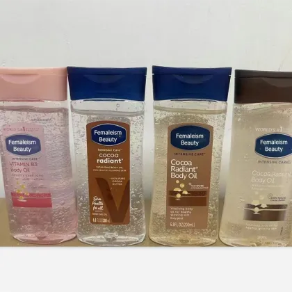 Top Quality Intensive Care Cocoa Radiant Body Gel Oil - Vitamin B3 Body Oil for Moisturizing Skin Care