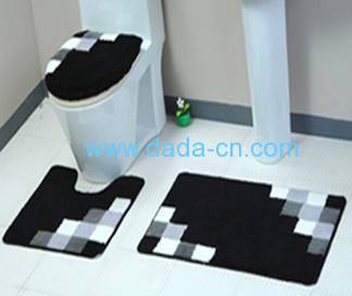 3 Piece Bathroom Mat Sets 