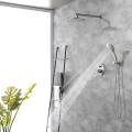 Brushed Nickel Wall Mount Shower Set For Home