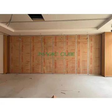 Hotel operable movable wooden partition design