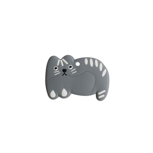 Мягкая кошачья в форме настраиваемая силиконовая игрушка
