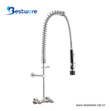 Stainless Steel Wall Mounted Kitchen Sink Faucet