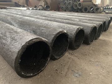Rare Earth Alloy Wear-resistant Pipe connection method