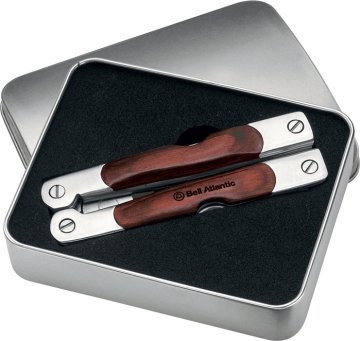 Multi-tool Kit With Rosewood Handles in Gift Box