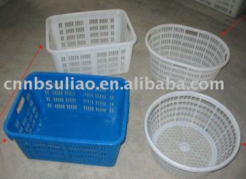 plastic storage basket