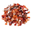 Multi Size Natural Carnelian Chips Bead Red Agate Tumbled Stone Irregular Shaped Healing Crystal Loose Beads for Home Decoration