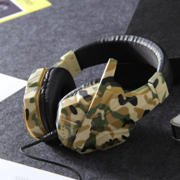 2021 Kebisingan membatalkan headphone gamer nirkabel nirkabel earphone kabel portabel