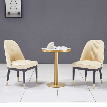 Customized Wooden Leather Restaurant and Coffee Shop Chairs (SP-EC215)