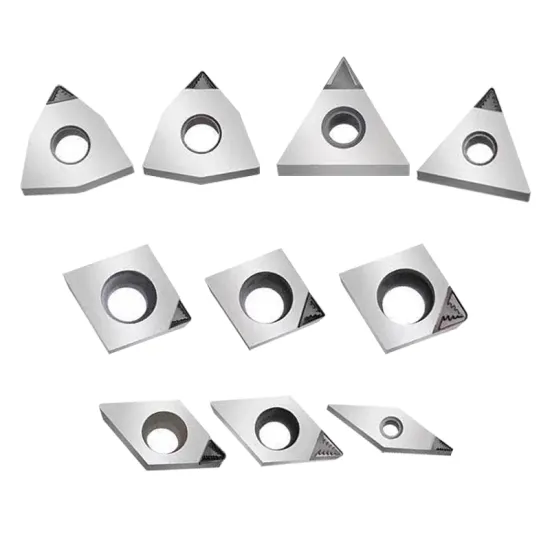 High-Quality Carbide and Diamond Cutting Inserts for Efficient Aluminum Milling on CNC Machines