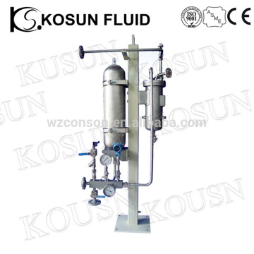 Pressure buffer vessel double Mechanical sealing auxiliary cooling system For API682 52PLAN