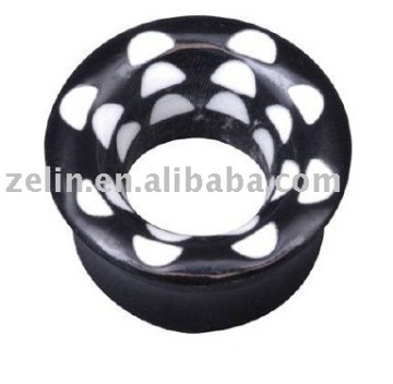 water buffalo horn ear percing jewelry