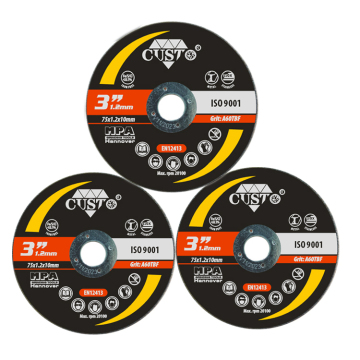 CUSTO Wholesale Low Price Abrasive Grinding Wheels for Metal & Stainless Steel