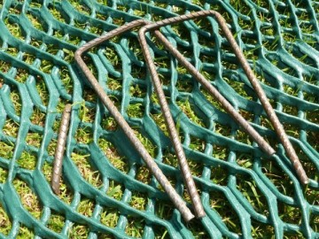 STEEL U-PINS - GROUND FIXING