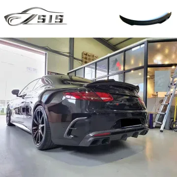 Carbon Fiber Rear Spoiler for S-Class C217 S63 S65 Coupe (2014-2020)