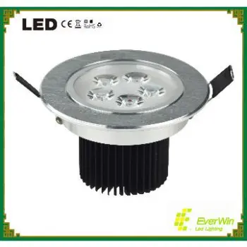 led ceiling light fixture in 12W CE RoHs listed Epistar LED chip