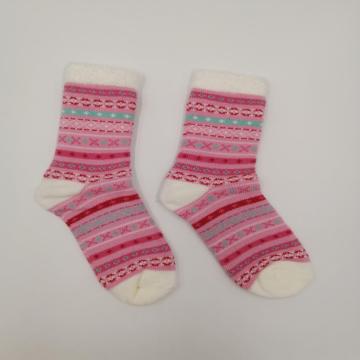 Wholesale double couche chaussettes confortables