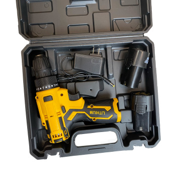 Hot Sale Lithium Battery Professional Electric Cordless Drill with Brush Motor