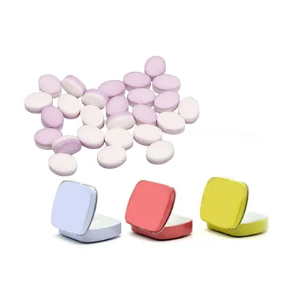 Wholesale customizable brand fresh breath candy sugar