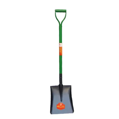 Black Round Nose Steel Shovel for Farming - S-503Y Africa