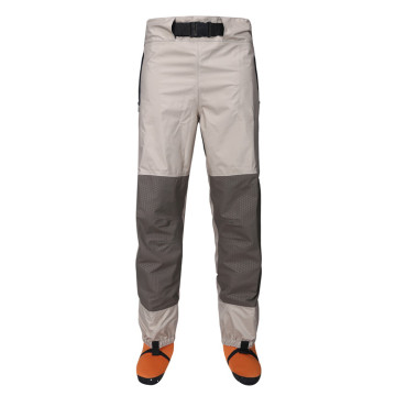 Breathable Waist Wader Fishing Pants - Waterproof Fabric Waders