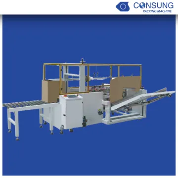 milk carton erector and sealer machine
