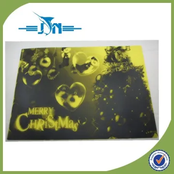 Plastic bamboo placemat with great price