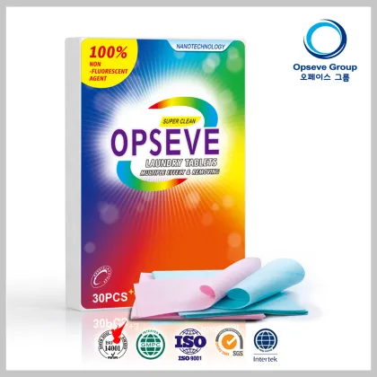 Laundry tablets Care for your family's health