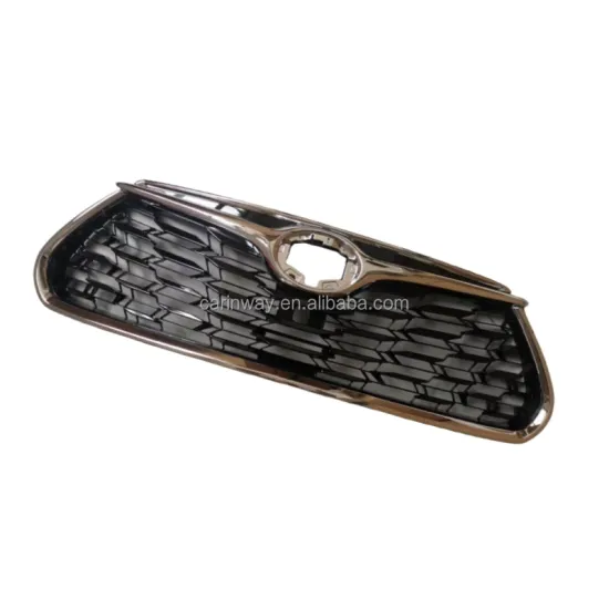 2021 Highlander Front Grill Chrome & Black With Hole For Toyota Highlander USA XLE Model