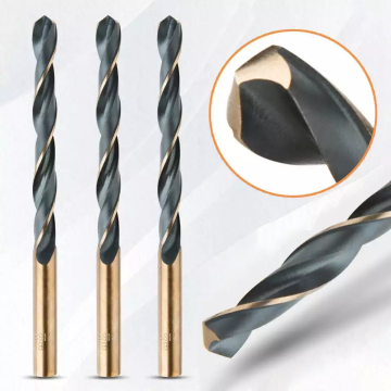 Top product HSS-4241 Twist Drill Bit Set10 Pieces fully ground High Speed Steel for metal