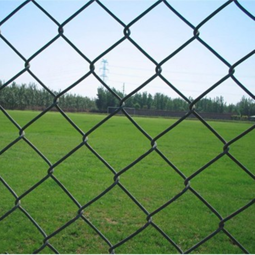 rhombus diamond-shaped chain link mesh fence