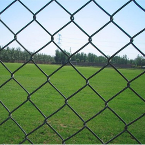 Lubang berlian 2 inci Chain link pagar mesh