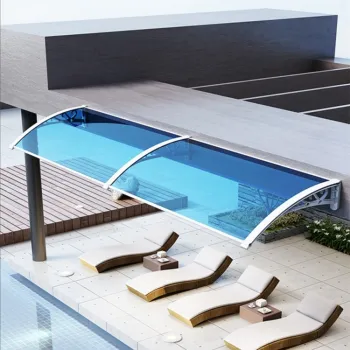 Hot Selling Polycarbonate Canopy Awning for Outdoor Patios and Greenhouses