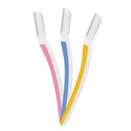 Dermaplaning Tool with Replaceable Blades for Facial Exfoliation and Eyebrow Trimming