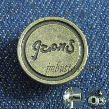 classic type vintage embossed brand snaps