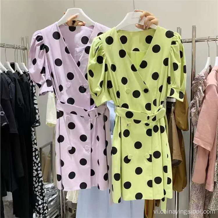 100%Cotton in Fabress Stock cho trang phục phụ nữ