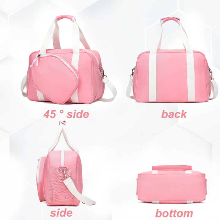 Pickleball Equipment Tote Bag with Ample Storage