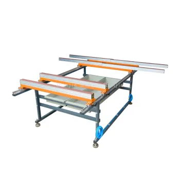 Adjustable Industrial Precision Workbench 2400x2400x850mm for High Efficiency Door and Window Work