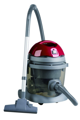 drum penyaring air merah vacuum cleaner