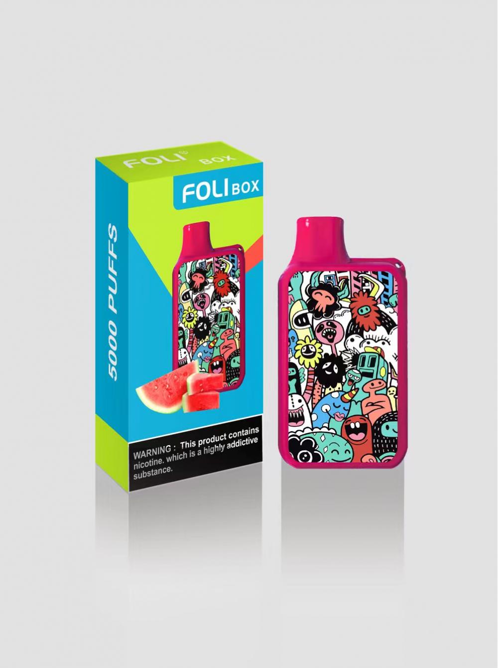 บุหรี่อิเล็กทรอนิกส์ vape foli box 12ml ขายส่งขดลวดบด