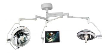 Hospital device halogen light with HD camera system