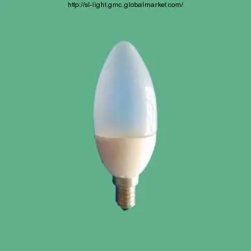 2W 10pcs 5050SMD Cone-shape C37 LED Bulb, LED Candle Light