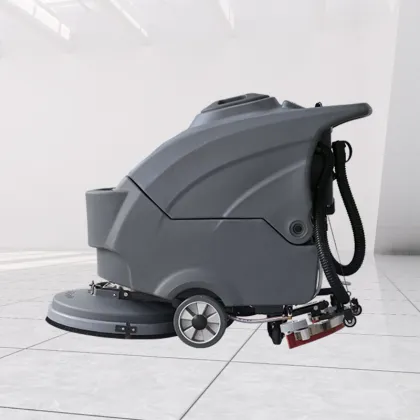 Yujing 2024 New Portable Hand Push Floor Cleaning Scrubber Machine