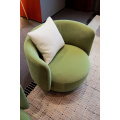 Elegancia sofá solista circular