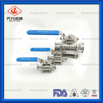 food grade stainless steel clamp ball valve